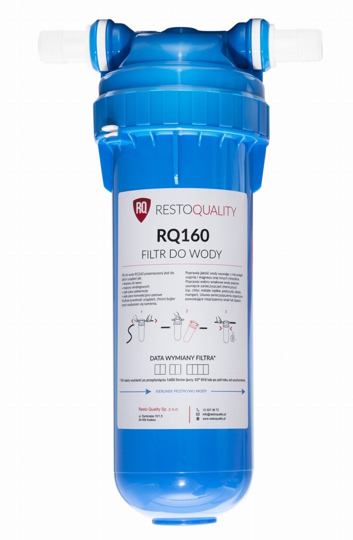 Filtr do wody RQ160 Resto Quality - widok z przodu
